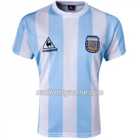 Maillot Foot Homme Argentine Retro Domicile 1986 Maillot Foot Homme Argentine Retro Domicile 1986